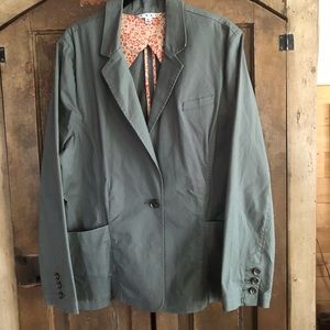 Cabi Spring Jacket Wrap Around Pockets XL